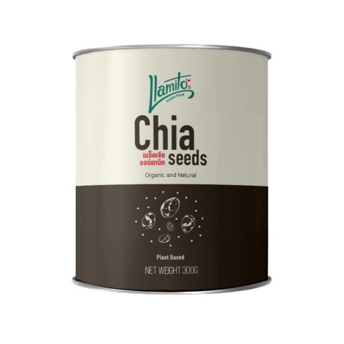 Llamito เมล็ดเจีย ออร์แกนิค (Organic Chiaseed)