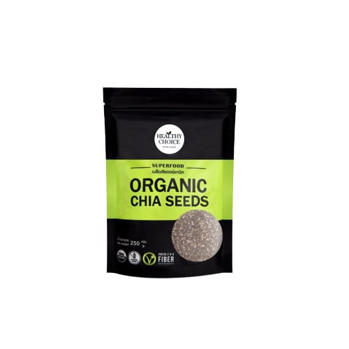 HEALTHY CHOICE เมล็ดเจียออร์แกนิค Organic Chiaseed