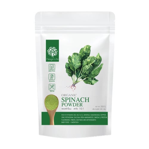 Feaga Life Spinach Powder ผงผักโขม ผักผง Superfood