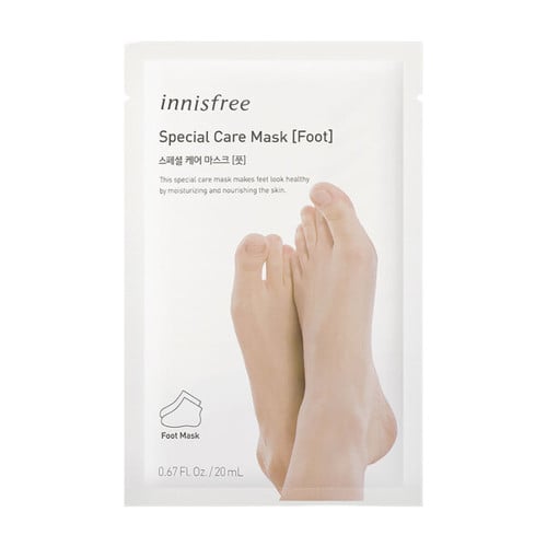 แผ่นมาส์กเท้า : innisfree Special care mask- Foot