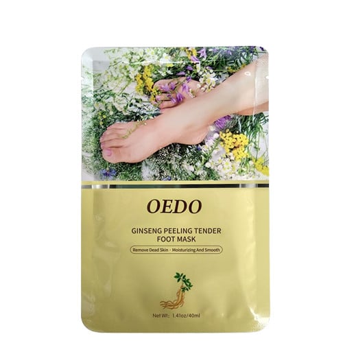 แผ่นมาส์กเท้า : OEDO Ginseng Exfoliating Tender Foot Membrne