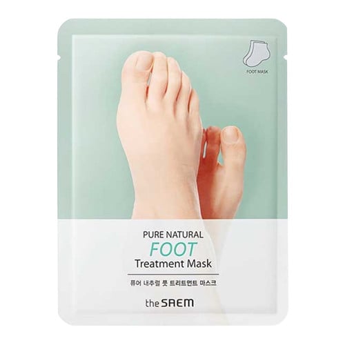 แผ่นมาส์กเท้า : The Saem Pure Natural Foot Mask