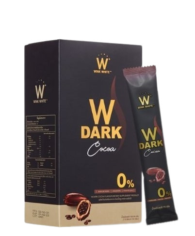 โกโก้ลดน้ำหนัก : Wink White W Dark​ Cocoa