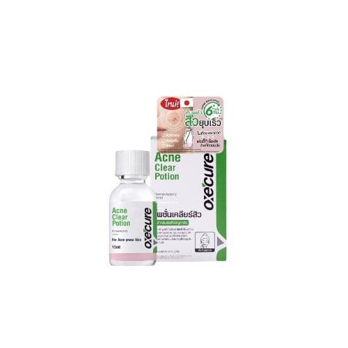 แป้งน้ำแต้มสิว : Oxe’Cure Acne Clear Potion