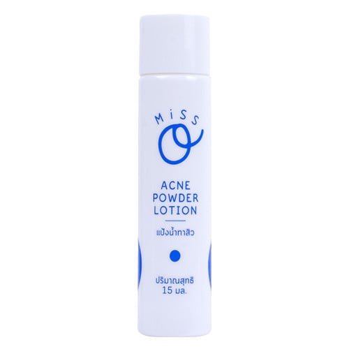 แป้งน้ำแต้มสิว : Miss O Acne Powder Lotion