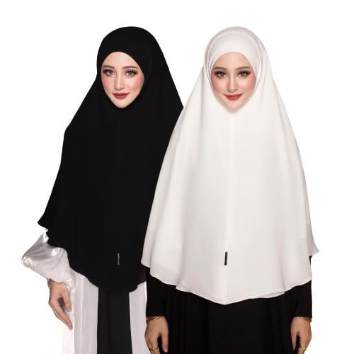 ผ้าคลุมฮิญาบ Sairahijab รุ่น Sairahijab Premium Dana Style