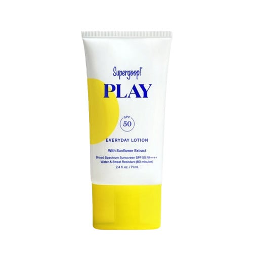 ครีมกันแดดผู้ชาย : Supergoop! PLAY Everyday Lotion With Sunflower Extract Broad Spectrum Sunscreen SPF 50 PA++++