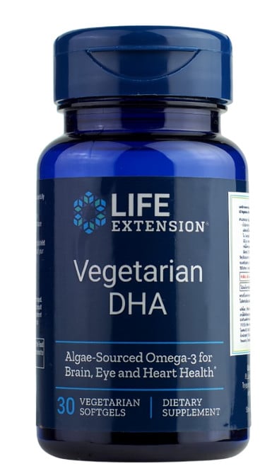 อาหารเสริม Life Extension Vegetarian DHA