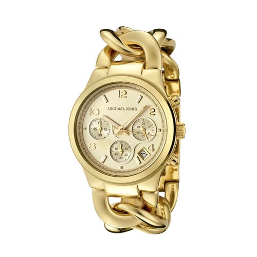 MICHAEL KORS รุ่น MK3131 Runway Twist Chronograph - Gold Tone