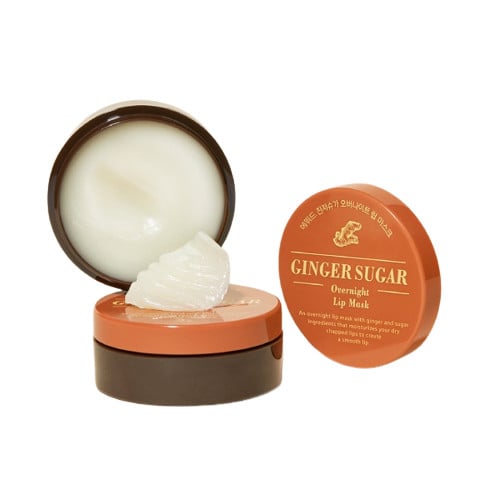 ลิปมาส์ก - ETUDE Ginger Sugar Overnight Lip Mask อีทูดี้ ลิปมาส์กบำรุงริมฝีปาก