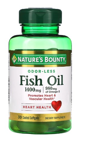 วิตามิน Nature's Bounty Fish Oil 1400 mg