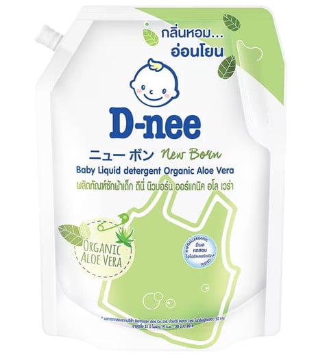 น้ำยาซักผ้าออร์แกนิกดีนี่ (D-nee Baby Liquid Detergent)