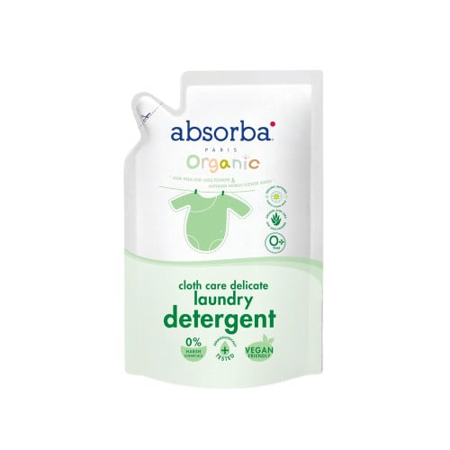 น้ำยาซักผ้าออร์แกนิกแอ็บซอร์บา (Absorba Organic Laundry Detergent)