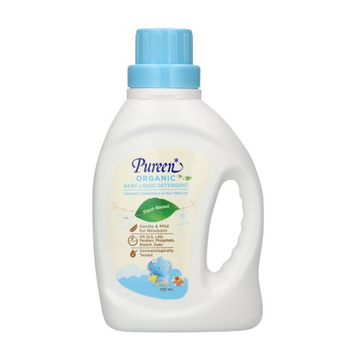 น้ำยาซักผ้าออร์แกนิกเพียวรีน (Pureen Organic Baby Liquid Detergent)