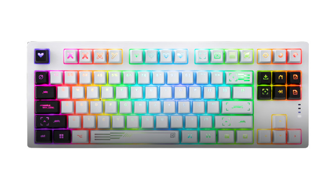 Mechanical Keyboard - คีย์บอร์ด Loga Yaksa PRO Printstream TKL Mechanical Keyboard (EN)