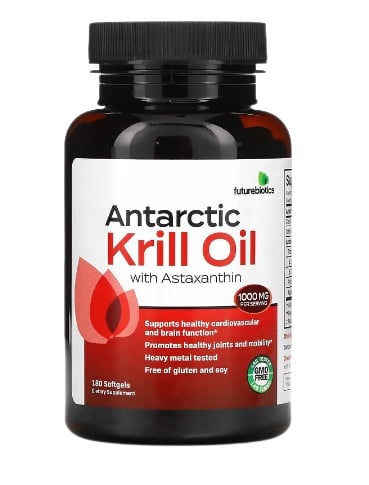 Futurebiotics Antarctic Krill Oil with Astaxanthin 500 mg