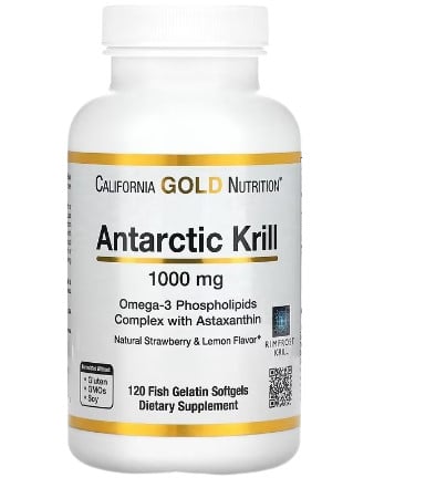 California Gold Nutrition Antarctic Krill 1,000 mg