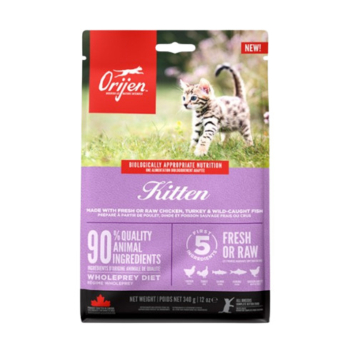 อาหารลูกแมว - ORIJEN Kitten สูตรลูกแมว (340 G)