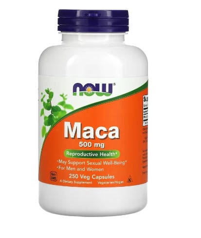 อาหารเสริม Now Foods Maca 500 mg