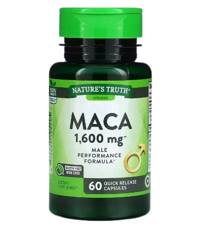 อาหารเสริม Nature's Truth Maca 1,600 mg