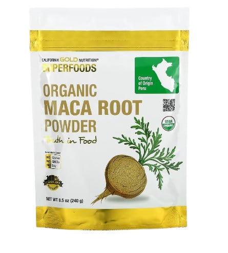 อาหารเสริม Superfoods Organic Maca Root Powder