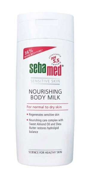 โลชั่นผิวแห้ง - SEBAMED NOURISHING BODY MILK