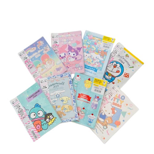 สมุดแพลนเนอร์ 2024 ซานริโอ้ Sanrio Planner Book