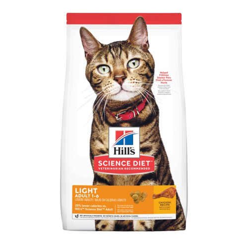 Hill's Science Diet สูตรไขมันต่ำสำหรับแมวทำหมันหรือลดน้ำหนัก