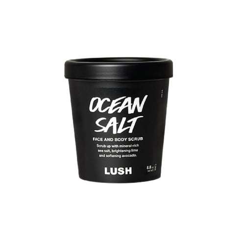 สครับผิวหน้าผู้ชาย LUSH OCEAN SALT SELF-PRESERVING FACE AND BODY SCRUB