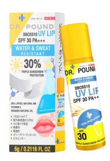 DR.POUND UV LIP ลิปกันแดดแก้ปากดำ SPF 30