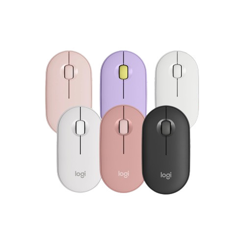 Logitech Pebble M350 Wireless Mouse Silent and Slim