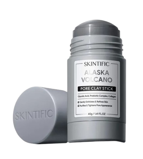 Skintific Alaska Volcano Deep Pores Cleansing Clay Mask Stick