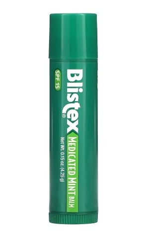 ลิปบาล์ม Blistex Medicated Mint Lip Balm SPF15