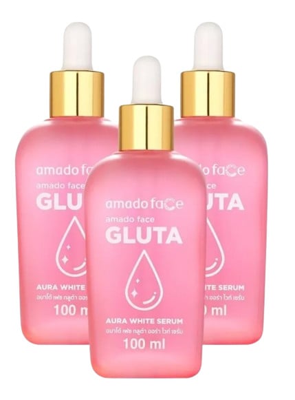 Amado Face Gluta Aura White Serum