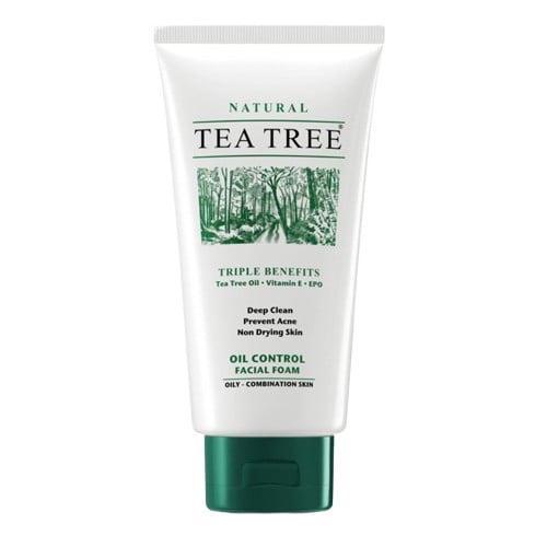 TEA TREE โฟมล้างหน้าสูตรลดความมัน