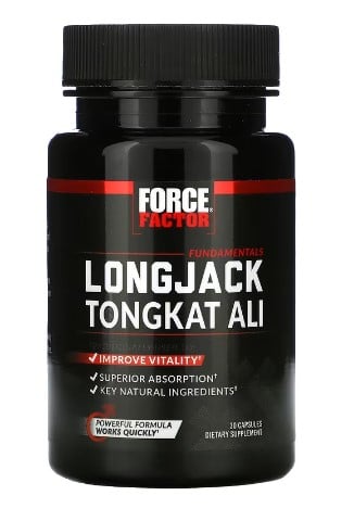 Force Factor Longjack Tongkat Ali 500 mg