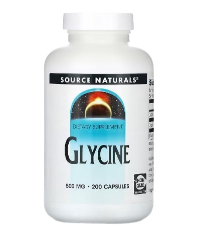 Source Naturals Glycine 500 mg