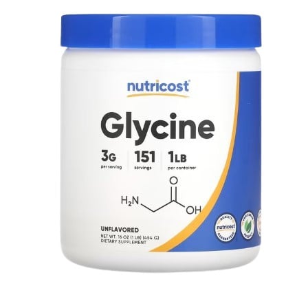 Nutricost Glycine 3000 mg