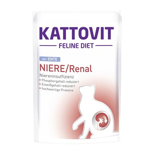 อาหารแมวโรคไต Kattovit Feline Diet Niere/Renal