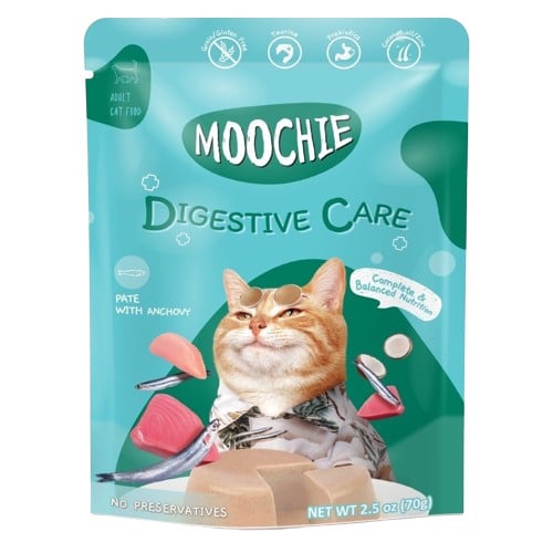 อาหารแมวท้องผูก Moochie Digestive Care