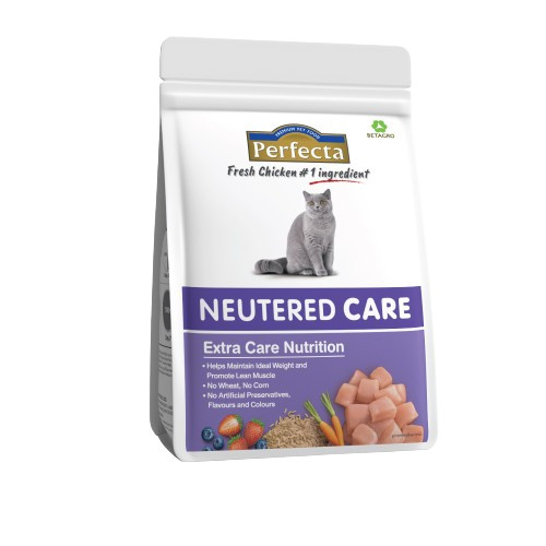 อาหารแมวท้องผูก Perfecta Neutered Care