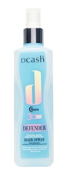 สเปรย์บำรุงผม DCASH Defender 3D Extra Shine Keratin Moisture Hair Spray