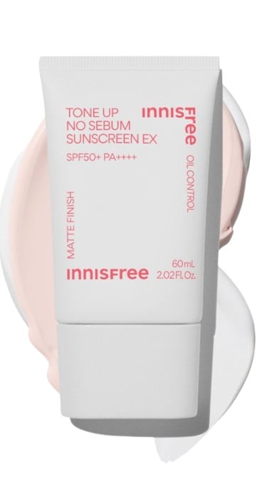 ครีมกันแดดโทนอัพ Innisfree Tone Up No Sebum Sunscreene