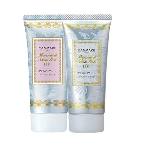 ครีมกันแดดโทนอัพ Canmake Mermaid Skin Gel UV SPF50/PA++++