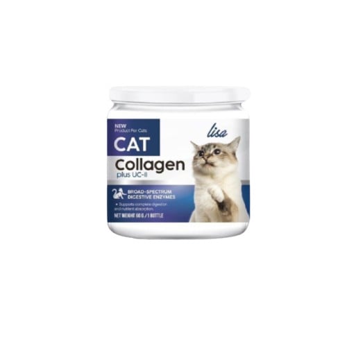 ผงโรยอาหารแมว Lisa Cat Collagen