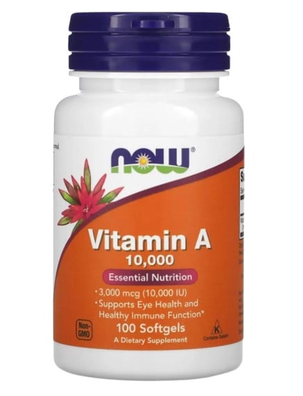 นาวฟู้ดส์ วิตามินเอ (Vitamin A) Now Foods Vitamin A