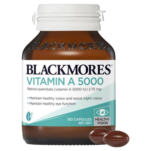 แบล็คมอร์ วิตามินเอ (Vitamin A) Blackmores Vitamin A