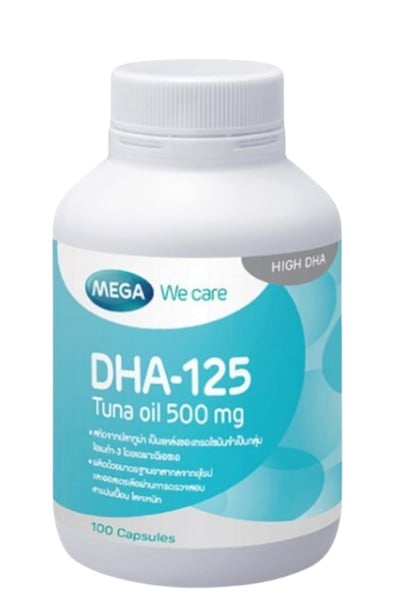 Mega We Care DHA 125 Tuna Oil