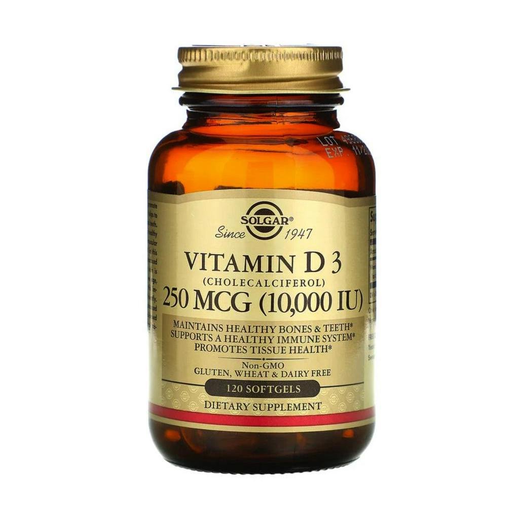 Solgar Vitamin D3 Cholecalciferol