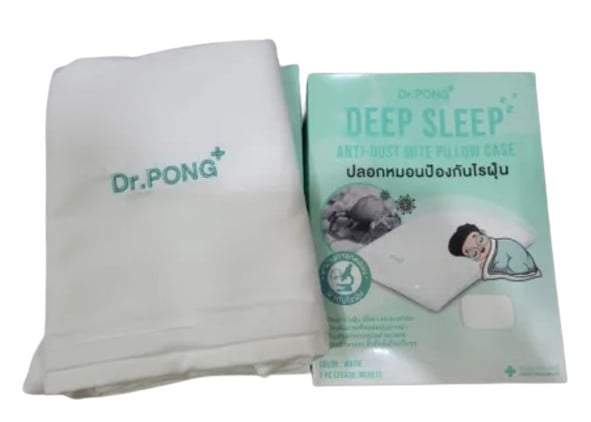 Dr.PONG Deep Sleep Anti-Dust Mite Pillow Case